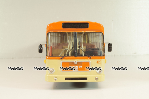 MAN SG 280 HV6 Mainz 1967, orange/beige, Vector Models 1:43