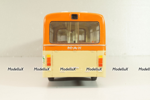 MAN SG 280 HV6 Mainz 1967, orange/beige, Vector Models 1:43