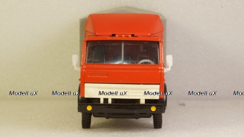 Камаз 5320 с тентом красный/серый, Арек 1:43