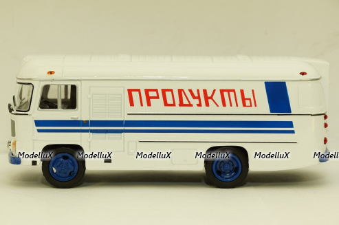Камаз 5320 с тентом красный/серый, Арек 1:43