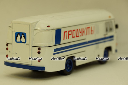 Камаз 5320 с тентом красный/серый, Арек 1:43