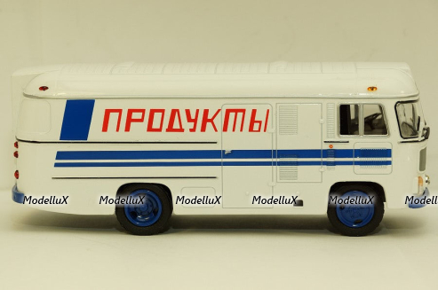 Камаз 5320 с тентом красный/серый, Арек 1:43