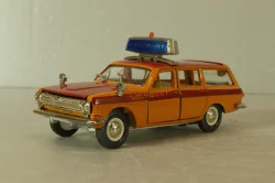 Газ-2402 Волга Аэрофлот, оранжевый, август 87г.,  Тантал/Радон 1:43