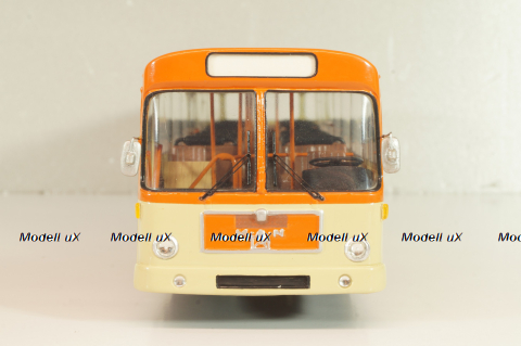 MAN SL 200, Mainz 1973, orange/white, VT-45.5, Vector Models 1:43
