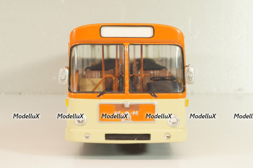 MAN SL 200, Mainz 1973, orange/white, VT-45.5, Vector Models 1:43