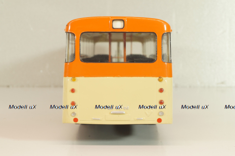 MAN SL 200, Mainz 1973, orange/white, VT-45.5, Vector Models 1:43