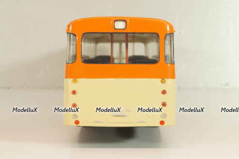 MAN SL 200, Mainz 1973, orange/white, VT-45.5, Vector Models 1:43