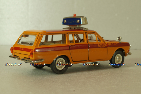 Газ-2402 Волга Аэрофлот, оранжевый, август 87г.,  Тантал/Радон 1:43