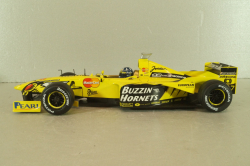Jordan 199 #7 with pilot Damon Hill 1999, F1, Formula 1, Hot Weels 1:18