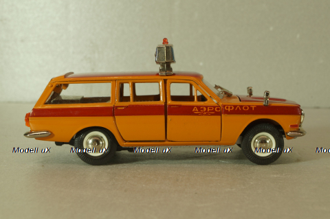 Газ-2402 Волга Аэрофлот, оранжевый, август 87г.,  Тантал/Радон 1:43