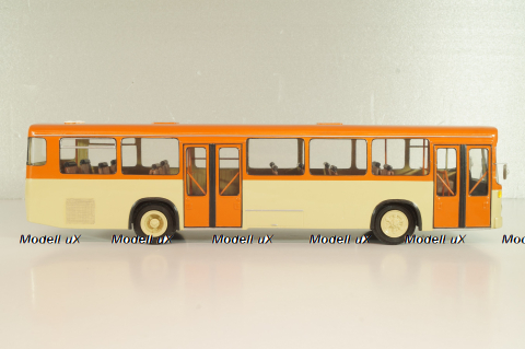 MAN SL 200, Mainz 1973, orange/white, VT-45.5, Vector Models 1:43