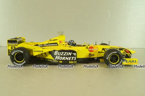 Jordan 199 #7 with pilot Damon Hill 1999, F1, Formula 1, Hot Weels 1:18