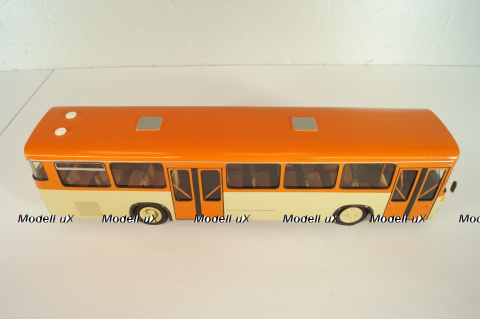 MAN SL 200, Mainz 1973, orange/white, VT-45.5, Vector Models 1:43