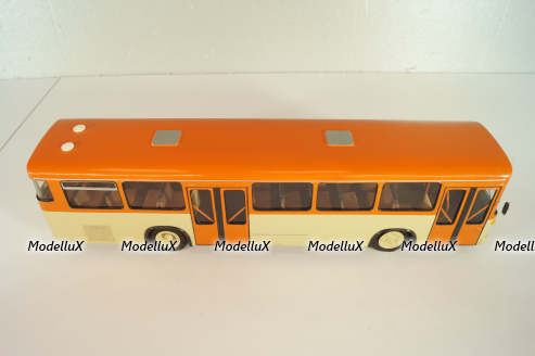 MAN SL 200, Mainz 1973, orange/white, VT-45.5, Vector Models 1:43