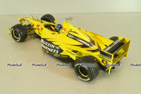 Jordan 199 #7 with pilot Damon Hill 1999, F1, Formula 1, Hot Weels 1:18