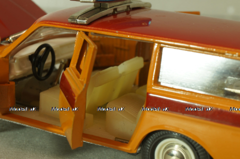 Газ-2402 Волга Аэрофлот, оранжевый, август 87г.,  Тантал/Радон 1:43