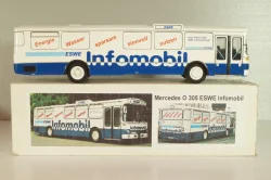 Mercedes-Benz O 305 ESWE Infomobil 1967, blue/white, V6-60, Vector Models 1:43
