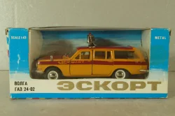 Газ-2402 Волга Аэрофлот, июнь 90г.,  Тантал/Радон 1:43