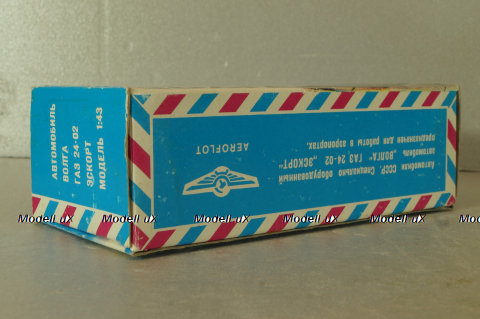 Газ-2402 Волга Аэрофлот, июнь 90г.,  Тантал/Радон 1:43