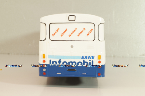 Mercedes-Benz O 305 ESWE Infomobil 1967, blue/white, V6-60, Vector Models 1:43