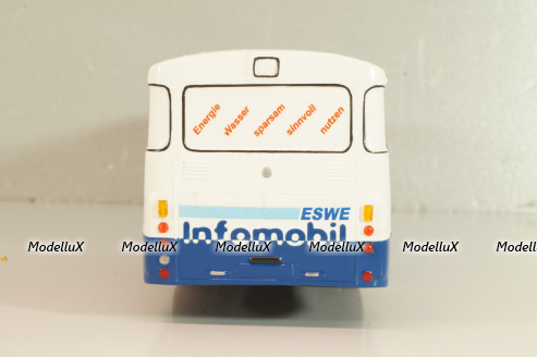 Mercedes-Benz O 305 ESWE Infomobil 1967, blue/white, V6-60, Vector Models 1:43