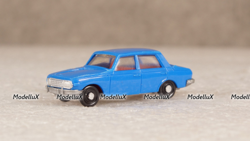 Trabant 601 Limousine синяя, Permot 1:200
