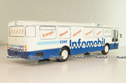 Mercedes-Benz O 305 ESWE Infomobil 1967, blue/white, V6-60, Vector Models 1:43