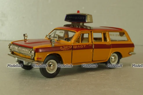 Газ-2402 Волга Аэрофлот, июнь 90г.,  Тантал/Радон 1:43