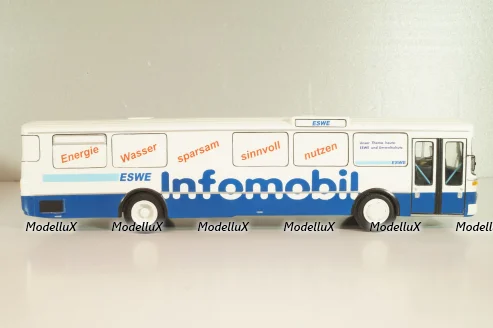 Mercedes-Benz O 305 ESWE Infomobil 1967, blue/white, V6-60, Vector Models 1:43