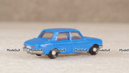 Trabant 601 Limousine синяя, Permot 1:200