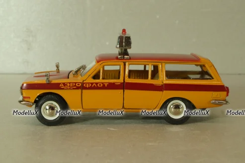 Газ-2402 Волга Аэрофлот, июнь 90г.,  Тантал/Радон 1:43