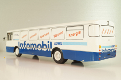 Mercedes-Benz O 305 ESWE Infomobil 1967, blue/white, V6-60, Vector Models 1:43