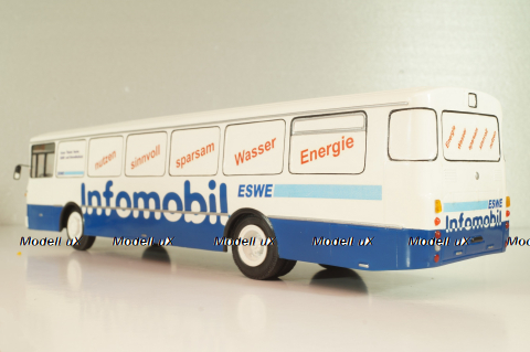 Mercedes-Benz O 305 ESWE Infomobil 1967, blue/white, V6-60, Vector Models 1:43