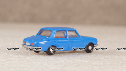 Trabant 601 Limousine синяя, Permot 1:200