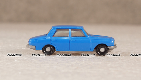Trabant 601 Limousine синяя, Permot 1:200