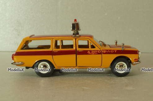 Газ-2402 Волга Аэрофлот, июнь 90г.,  Тантал/Радон 1:43