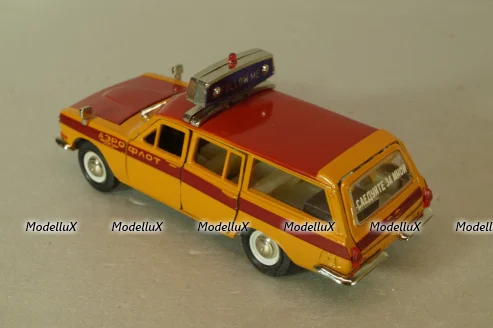 Газ-2402 Волга Аэрофлот, июнь 90г.,  Тантал/Радон 1:43