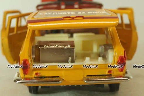 Газ-2402 Волга Аэрофлот, июнь 90г.,  Тантал/Радон 1:43