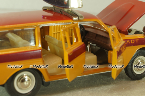 Газ-2402 Волга Аэрофлот, июнь 90г.,  Тантал/Радон 1:43