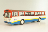 Mercedes-Benz O 305 Sippel EX Stadfweike Frankfurt VGF 1967, white/blue/yellow/red, Vector Models 1:43