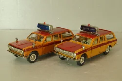 Газ-2402 Волга Аэрофлот, оранжевый, август 87г.,  Тантал/Радон 1:43