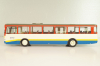 Mercedes-Benz O 305 Sippel EX Stadfweike Frankfurt VGF 1967, white/blue/yellow/red, Vector Models 1:43