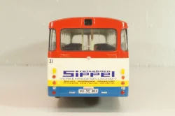 Mercedes-Benz O 305 Sippel EX Stadfweike Frankfurt VGF 1967, white/blue/yellow/red, Vector Models 1:43