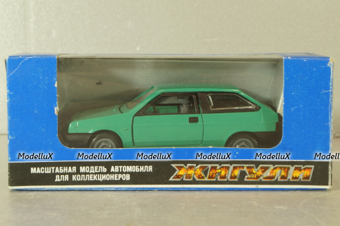 Ваз-2108 Спутник (Жигули), зеленый, январь 1990г.,  Тантал/Радон 1:43 (Новая)