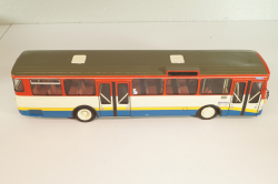 Mercedes-Benz O 305 Sippel EX Stadfweike Frankfurt VGF 1967, white/blue/yellow/red, Vector Models 1:43