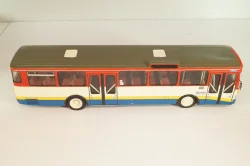 Mercedes-Benz O 305 Sippel EX Stadfweike Frankfurt VGF 1967, white/blue/yellow/red, Vector Models 1:43