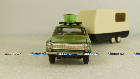 Газ-24 Волга с прицепом Дача, Фирма Досуг 1:43