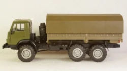 Камаз 4310 бортовой с тентом хаки, Арек 1:43 №2