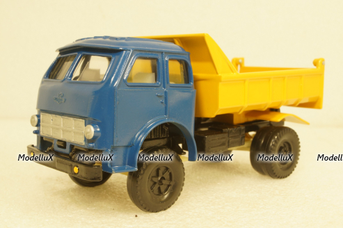 Маз-503, сине/желтый, Кострома 1:43 