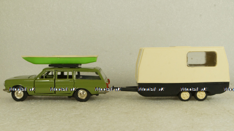 Газ-24 Волга с прицепом Дача, Фирма Досуг 1:43